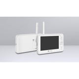 Video monitor, Lionelo, Babyline 6.2, Conexiune Wi-Fi, Pana la 8h de functionare, Comunicare bidirectionala, Senzor de temperatura, Alb