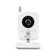 Videofon, Lionelo, Babyline 7.1, Cu melodii, Cu lampa inclusa, Pana la 40 h fara incarcare, Ecran 3.2 inch, Alb