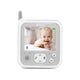 Videofon, Lionelo, Babyline 7.1, Cu melodii, Cu lampa inclusa, Pana la 40 h fara incarcare, Ecran 3.2 inch, Alb
