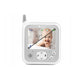 Videofon, Lionelo, Babyline 7.1, Cu melodii, Cu lampa inclusa, Pana la 40 h fara incarcare, Ecran 3.2 inch, Alb
