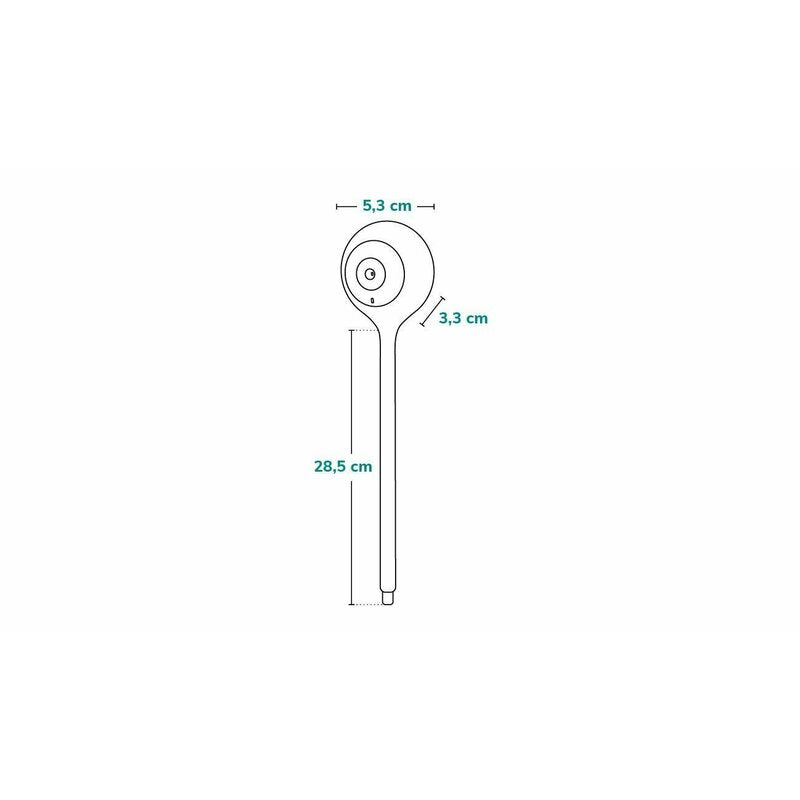 Video monitor, Lionelo, Babyline Smart, Cu aplicatie Smart Life, Cablu USB, Conexiune Wifi, Comunicare bidirectionala, Senzor de temperatura, Alb - gogobaby.ro