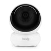 Videofon, Lionelo, Babyline 8.3, Cu termometru, Cu melodii, Comunicare in 2 sensuri, Rotire 360 grade, Alb