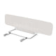Bariera de protectie pentru pat, Lionelo, Lora XL, Pliabila, Sistem de blocare StandSafe, Geanta de transport inclusa, 150x46 cm, Conform cu BS 7972:2001+A1:2009, Bej