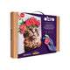 Set pictura si modelare 3D cu argila usoara, 30*40 cm - A Cat in a Flower Crown