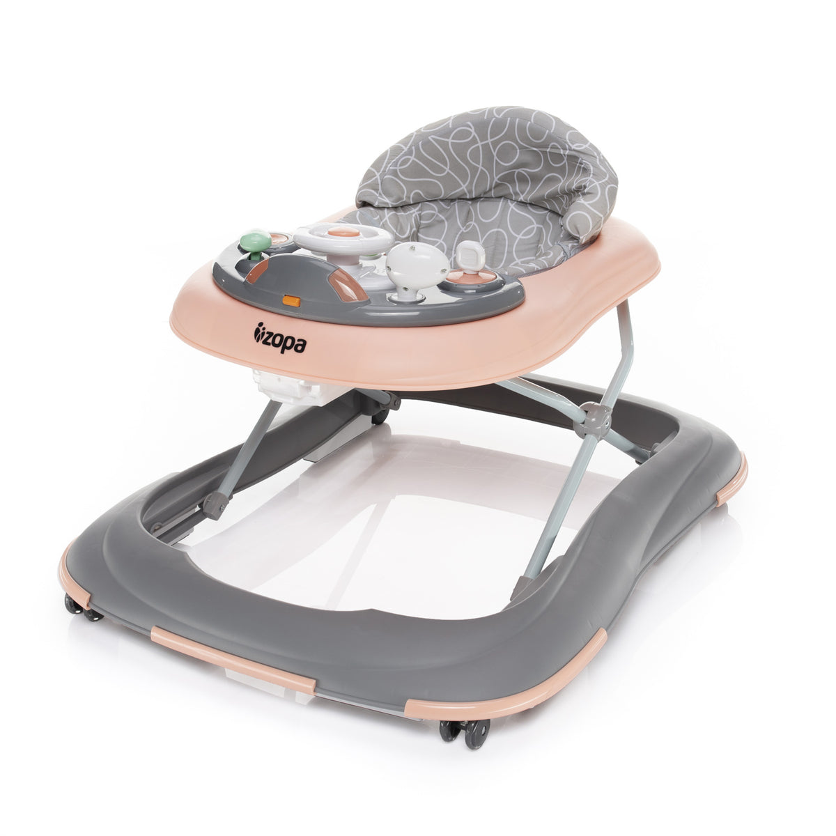 ZOPA - Premergator Fiesta Grey/Pink - gogobaby.ro