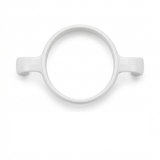 Maner ergonomic si pai cu greutate pentru Biberon 300ml Mombella Breast-Like – Ivory