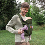 Marsupiu bebe, Jane, Dual Air, Ergonomic, De la nastere pana la 15 Kg, Conform cu EN 13209-2: 2015, Botanic