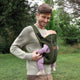 Marsupiu bebe, Jane, Dual Air, Ergonomic, De la nastere pana la 15 Kg, Conform cu EN 13209-2: 2015, Botanic