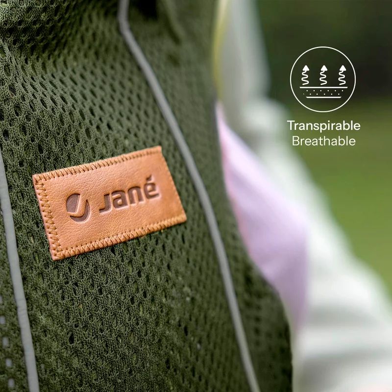 Marsupiu bebe, Jane, Dual Air, Ergonomic, De la nastere pana la 15 Kg, Conform cu EN 13209-2: 2015, Botanic