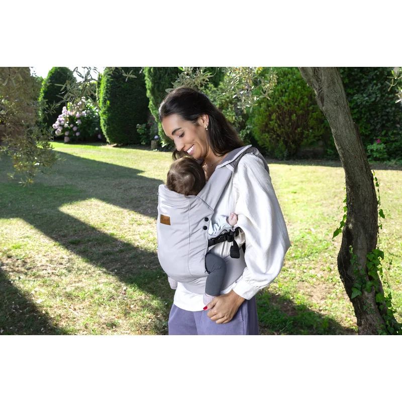Marsupiu bebe, Jane, Like, Ergonomic, De la nastere pana la 18 Kg, Bumbac 100%, Cu multiple pozitii de purtare, Botanic