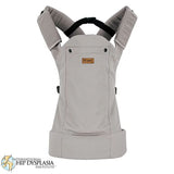 Marsupiu bebe, Jane, Like, Ergonomic, De la nastere pana la 18 Kg, Bumbac 100%, Cu multiple pozitii de purtare, Seal