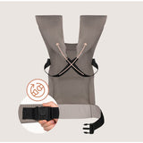 Marsupiu bebe, Lionelo, Mabel, Ergonomic, Pozitia M-broscuta, De la 4 luni pana la 15 Kg, Amplasare cu fata sau cu spatele spre parinte, Material respirabil, Bej