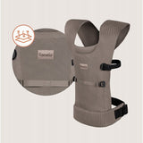 Marsupiu bebe, Lionelo, Mabel, Ergonomic, Pozitia M-broscuta, De la 4 luni pana la 15 Kg, Amplasare cu fata sau cu spatele spre parinte, Material respirabil, Bej