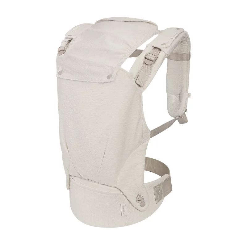 Marsupiu bebe, Lionelo, Margareet Close&Cosy, Cu 3 pozitii de transport, Cu gluga, Pana la 20 Kg, Aprobat de Institutul International de Displazie de Sold, Conform cu standardul european de securitate CEN TR 16512, Alb