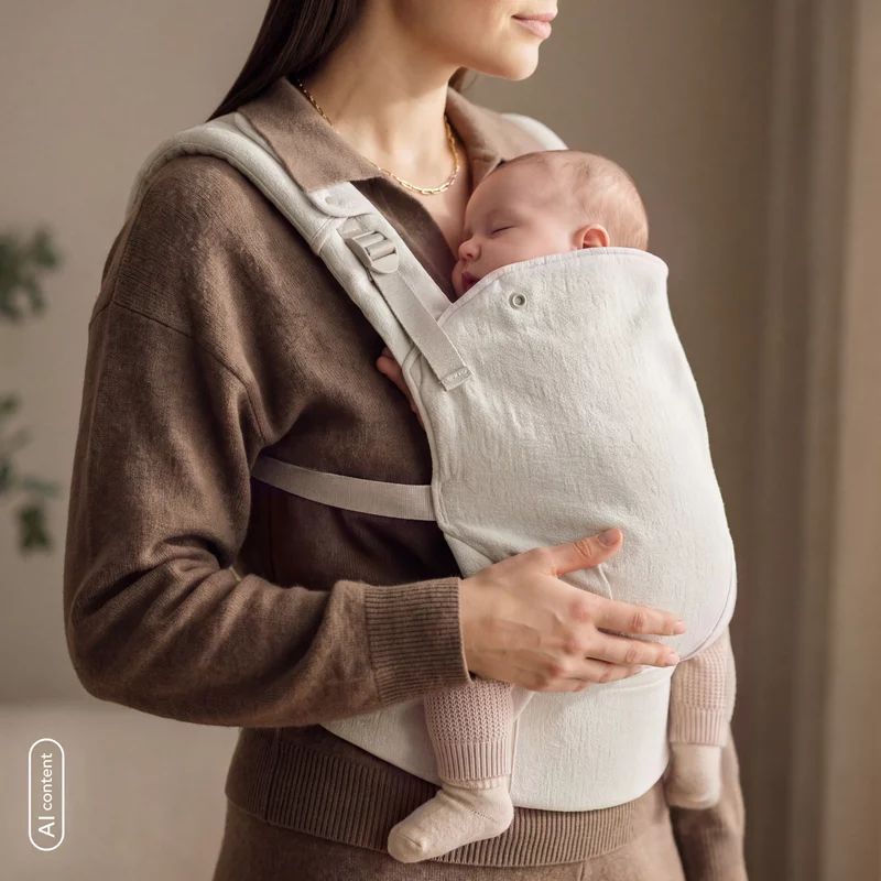 Marsupiu bebe, Lionelo, Margareet Close&Cosy, Cu 3 pozitii de transport, Cu gluga, Pana la 20 Kg, Aprobat de Institutul International de Displazie de Sold, Conform cu standardul european de securitate CEN TR 16512, Alb