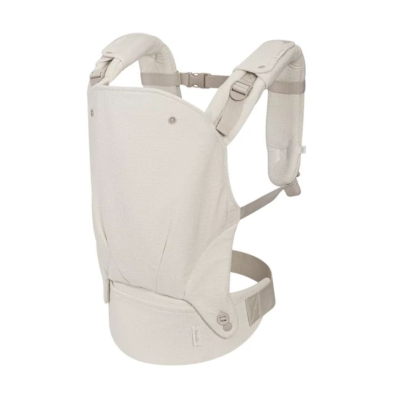 Marsupiu bebe, Lionelo, Margareet Close&Cosy, Cu 3 pozitii de transport, Cu gluga, Pana la 20 Kg, Aprobat de Institutul International de Displazie de Sold, Conform cu standardul european de securitate CEN TR 16512, Alb