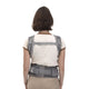 Marsupiu ergonomic multifunctional Chicco Airy Hip Fit 3 in 1, Pebble (Gri), 0 luni+