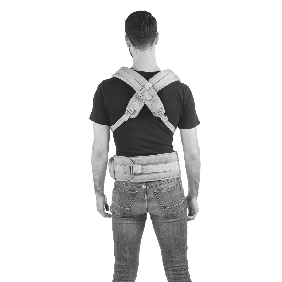 Marsupiu ergonomic multifunctional Chicco Hip Seat cu suport pentru sold, HazelWood (Bej), 0luni+ - gogobaby.ro