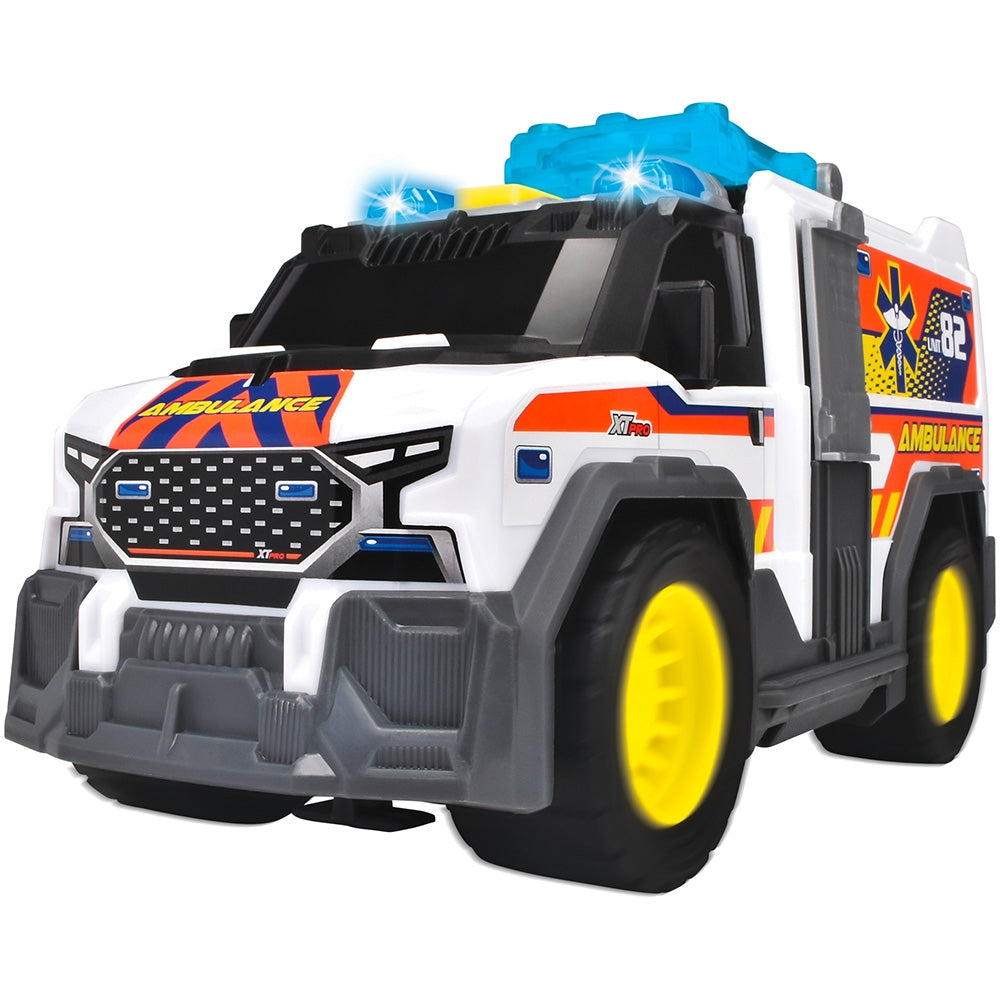 Masina de ambulanta Dickie Toys Medical Responder 30 cm cu lumini si sunete - gogobaby.ro