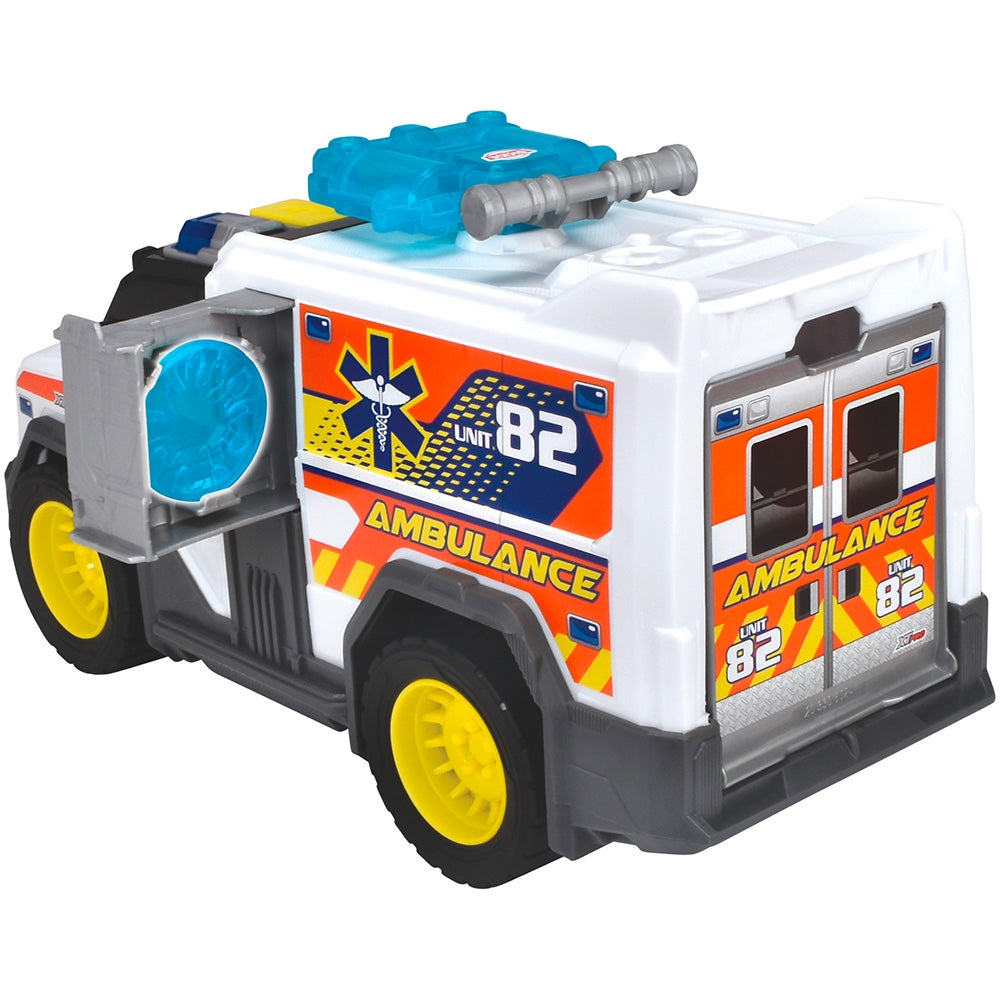 Masina de ambulanta Dickie Toys Medical Responder 30 cm cu lumini si sunete - gogobaby.ro