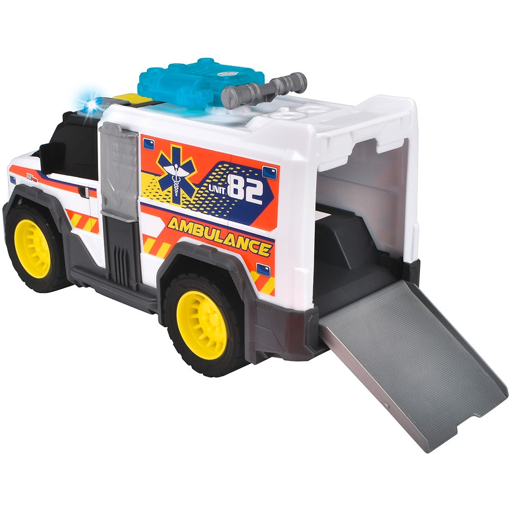 Masina de ambulanta Dickie Toys Medical Responder 30 cm cu lumini si sunete - gogobaby.ro