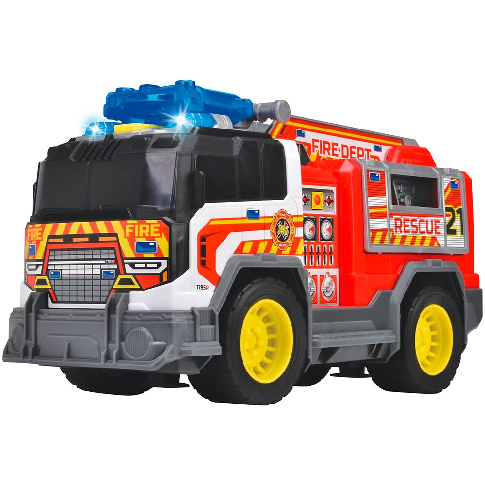 Masina de pompieri Dickie Toys Fire Rescue Unit 30 cm cu lumini si sunete - gogobaby.ro