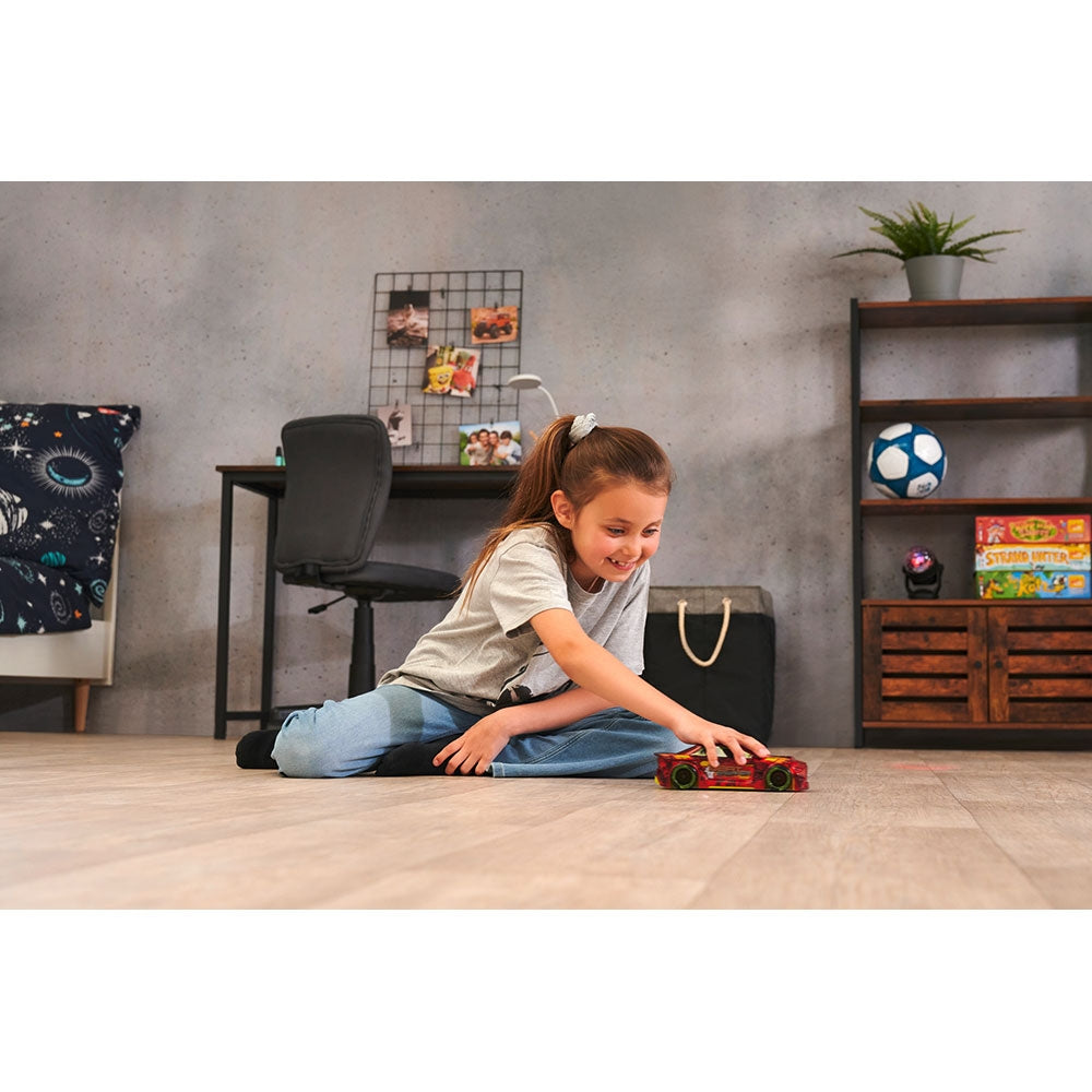 Masina Dickie Toys Beat Breaker 20 cm rosu cu lumini si sunete - gogobaby.ro