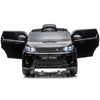 Masinuta electrica Chipolino SUV Land Rover Discovery cu scaun din piele si roti EVA black