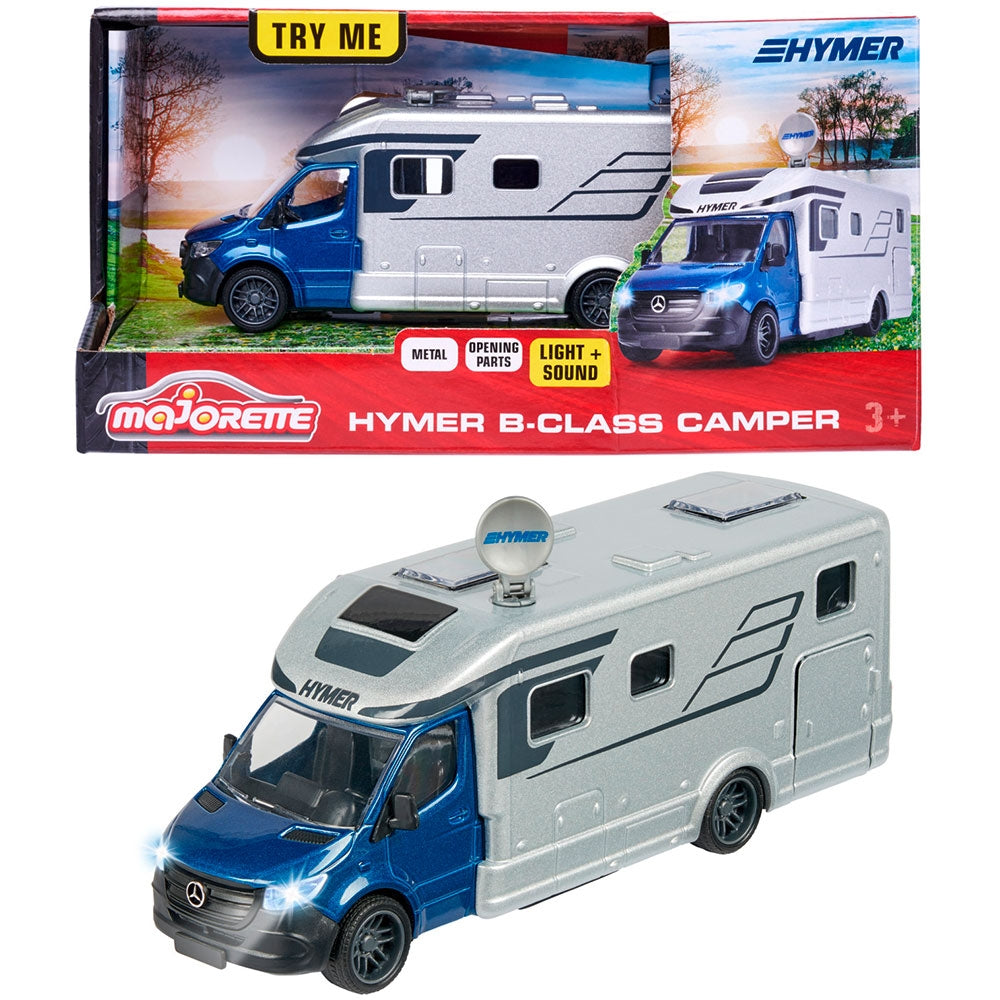 Masinuta Majorette Hymer B-Class Camper cu lumini si sunete - gogobaby.ro