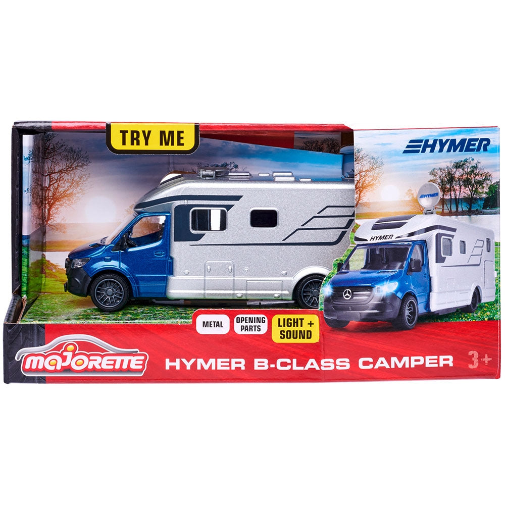 Masinuta Majorette Hymer B-Class Camper cu lumini si sunete - gogobaby.ro