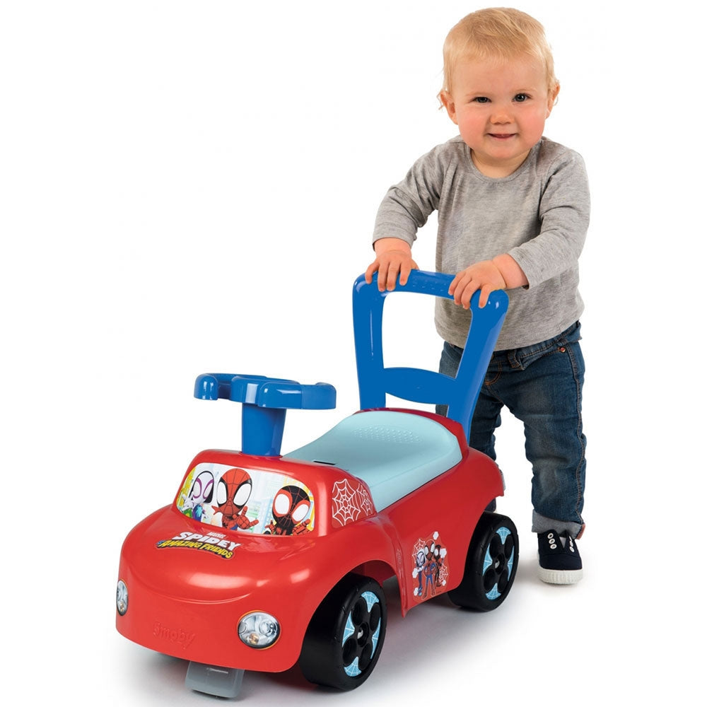 Masinuta Smoby Spidey rosu - gogobaby.ro