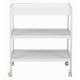 Masuta de infasat, FreeON, Mila, Din lemn, Cu 4 roti pentru transport facil, Cu 3 suprafete de depozitare, 76x54x86 cm, White