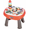 Masuta interactiva, Free2Play, Fun Table, 2 in 1 pentru bebelusi, Educationala, Cu lumini si sunete, Cu panou detasabil si reversibil, Partea reversibila pentru Lego Duplo, Dimensiuni 35.5 cm x 31 cm x 41.5 cm, Conform cu EN71-1;2018, EN71-2:2020, EN71-3: