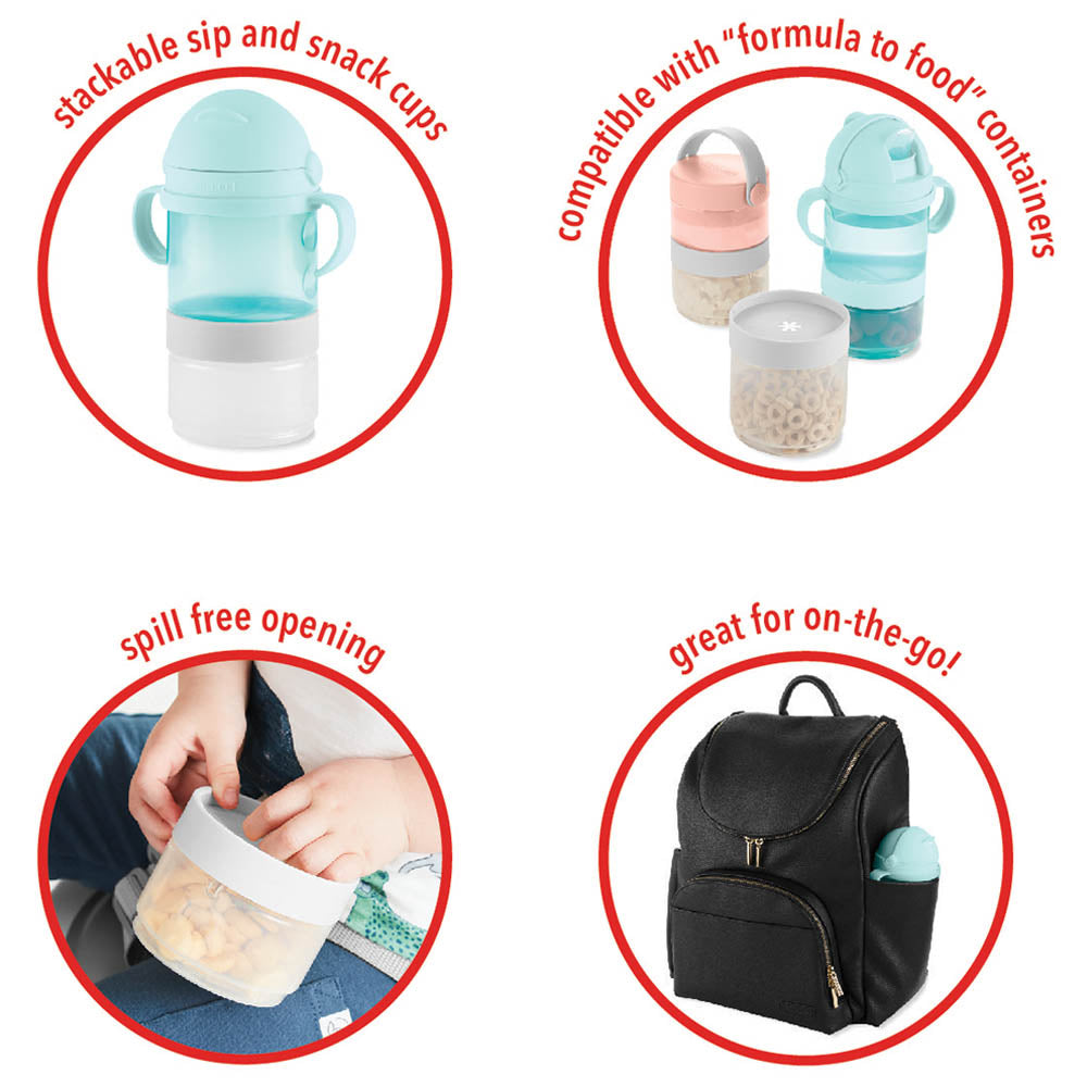 Skip Hop - Set 2 in 1 - cana si recipient alimente - gogobaby.ro