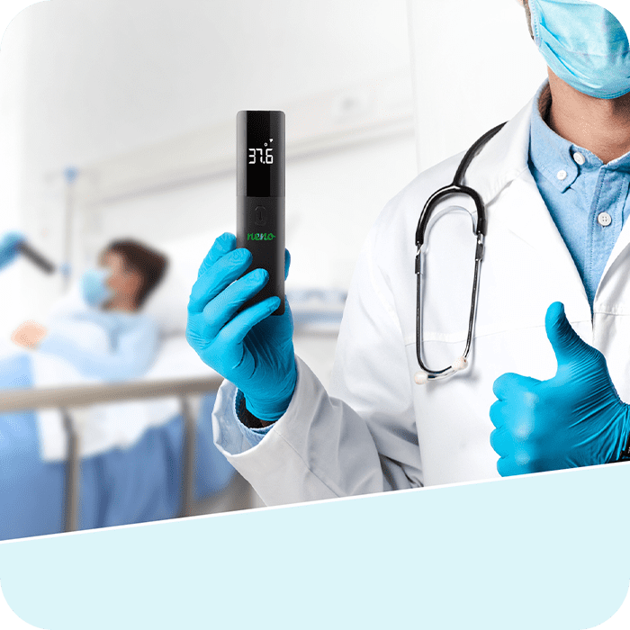 Neno – Termometru infrarosu multifunctional, dispozitiv medical T02 - gogobaby.ro