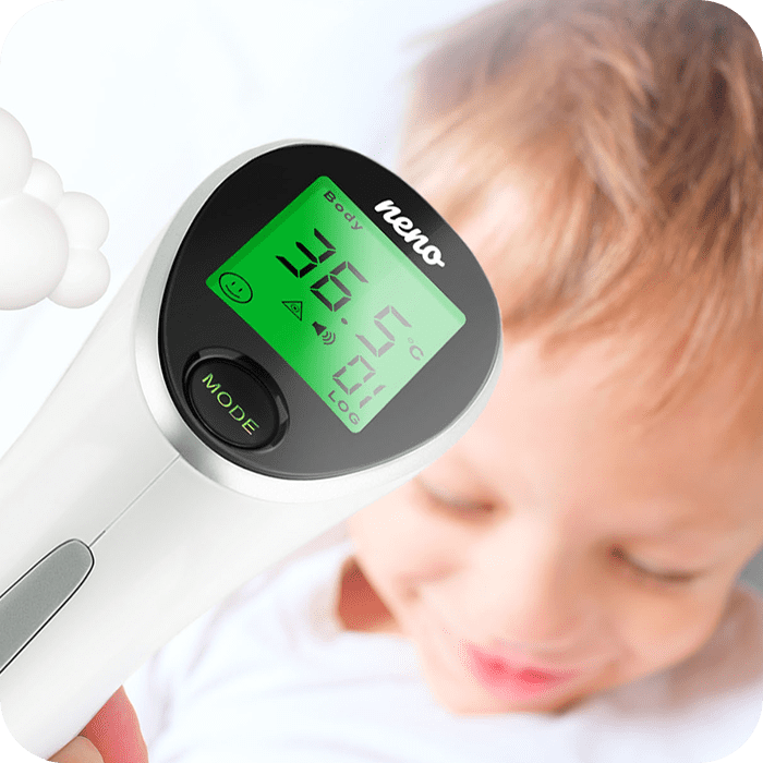 Neno – Termometru infrarosu multifunctional, dispozitiv medical T05 - gogobaby.ro