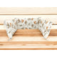 Aparatoare pentru patut, MimiNu, Din bumbac certificat Oeko Tex Standard 100, 180x30 cm, Cu panglici, Design, Time for fun