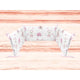 Aparatoare pentru patut, MimiNu, Din bumbac certificat Oeko Tex Standard 100, 180x30 cm, Cu panglici, Design, Pink Ballerina
