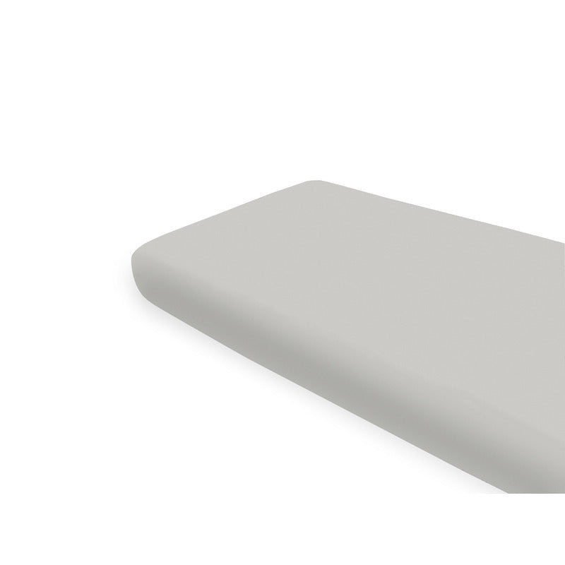 Cearceaf cu elastic, MimiNu, Pentru pat 160x80 cm, Din bumbac certificat Oeko Tex Standard 100, Colectia Royal, Grey - gogobaby.ro