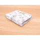 Cearceaf cu elastic, MimiNu, Pentru pat 160x80 cm, Din bumbac certificat Oeko Tex Standard 100, Sweet Deer Pink