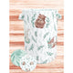 Cutie depozitare jucarii, MimiNu, Din bumbac certificat Oeko Tex Standard 100, Cu manere, 50x35 cm, Lulu Natural