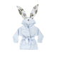 Halat de baie, MimiNu, Cu urechi, 2 - 5 ani, Moale, Cu buzunare, Cu cordon, Din bumbac si thermo fleece, Materiale certificate Oeko Tex Standard 100, Design, Pirates Blue
