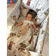 Prosop cu gluga, MimiNu, Mare, Dimensiune 100x100 cm, Din bumbac si thermo fleece, Materiale certificate Oeko Tex Standard 100, Teddy Bear On Moon