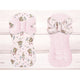 Protectie textila, MimiNu, Pentru carucior, scaun auto si scaun de bicicleta, Cu perna Butterfly, Materiale certificate Oeko Tex Standard 100, Minky Little Ballerina Pink