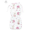 Salteluta pentru carucior, MimiNu, Reversibila, Cu doua fete, Din catifea si bumbac, Materiale certificate Oeko Tex Standard 100, 78 x 34 cm, Design, Pink ballerina/Pink