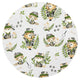 Salteluta pentru carucior, MimiNu, Reversibila, Cu doua fete, Din catifea si bumbac, Materiale certificate Oeko Tex Standard 100, 78 x 34 cm, Minky Detective Natural