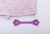 Set Swaddle si suport de prindere baveta, eKoala, Purple