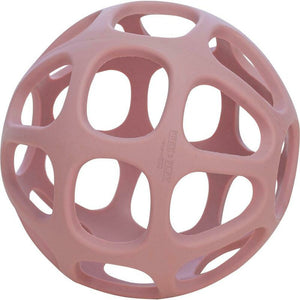 Minge, Free2Play, Pentru dentitie, Moale, Din silicon alimentar, Fara BPA, Dezvolta abilitatile motorii si coordonarea ochi-mana, Usor de curatat, Diametru 11 cm, 0 luni+, Pink