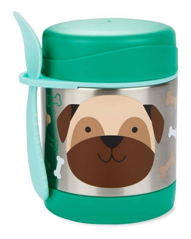 Skip Hop Recipient pentru mancare Zoo - Catelus Pug - gogobaby.ro