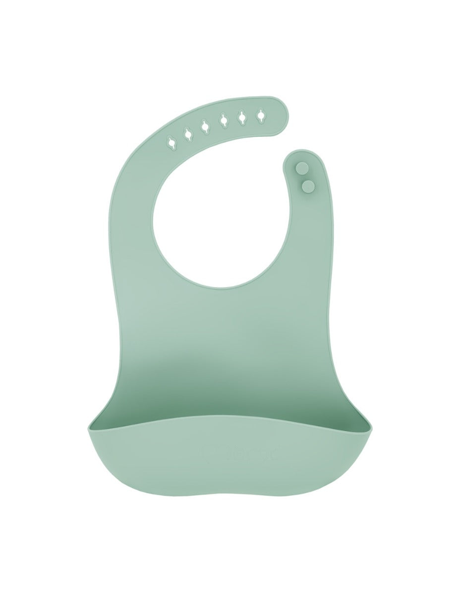Set pentru diversificare din silicon, Momi Ami - Green - gogobaby.ro